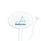 Rope Sail Boats Oval Plastic Stir Sticks (Personalized)