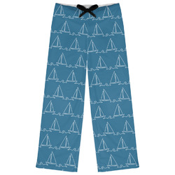 Rope Sail Boats Womens Pajama Pants