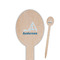 Rope Sail Boats Oval Wooden Food Picks (Personalized)