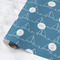 Rope Sail Boats Wrapping Paper Roll - Matte - Medium - Main