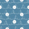 Rope Sail Boats Wrapping Paper Square