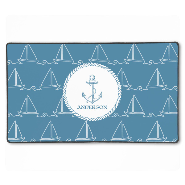 Custom Rope Sail Boats XXL Gaming Mouse Pad - 24" x 14" (Personalized)