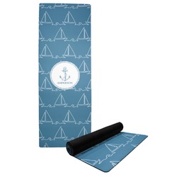 Rope Sail Boats Yoga Mat (Personalized)
