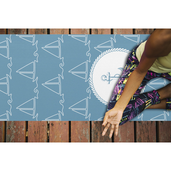 Rope Sail Boats Yoga Mats - LIFESTYLE