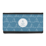 Rope Sail Boats Leatherette Ladies Wallet (Personalized)
