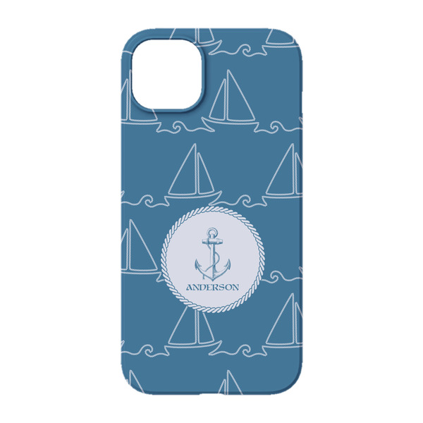 Rope Sail Boats iPhone 14 Pro Case - Back