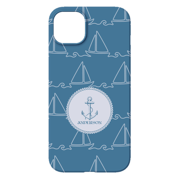 Rope Sail Boats iPhone 14 Pro Max Case - Back
