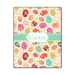 Easter Eggs Wood Print - 11x14 (Personalized)