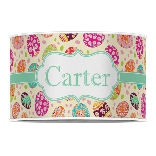 Easter Eggs 12" Drum Lampshade - FRONT (Poly Film)