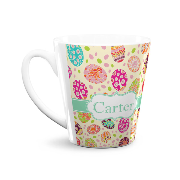Easter Eggs 12 Oz Latte Mug - Front