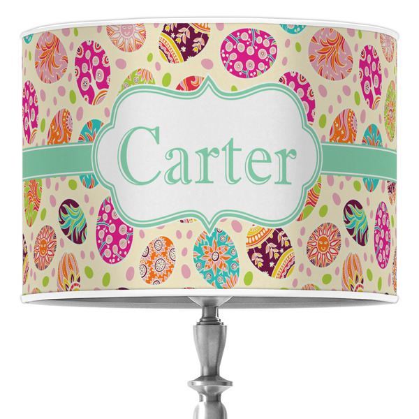 Custom Easter Eggs 16" Drum Lamp Shade - Poly-film (Personalized)