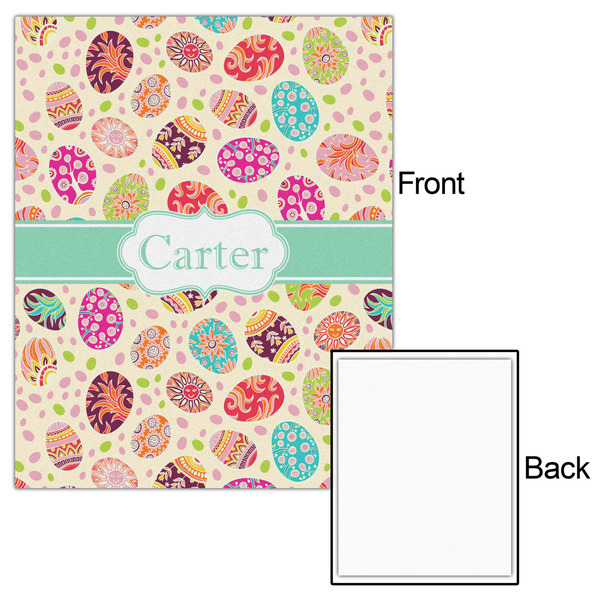 Easter Eggs 16x20 - Matte Poster - Front & Back