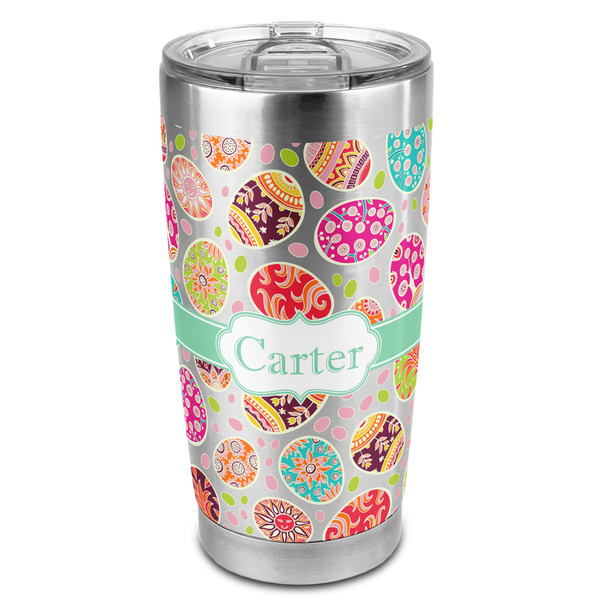 Custom Easter Eggs 20oz Stainless Steel Double Wall Tumbler - Full Print (Personalized)