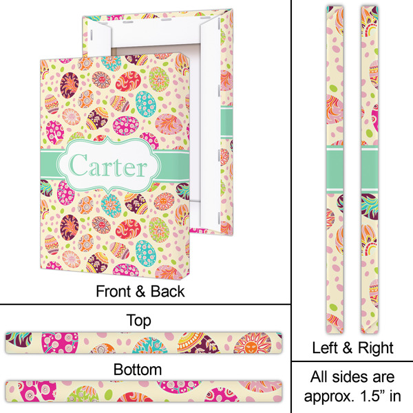 Easter Eggs 20x30 - Canvas Print - Approval