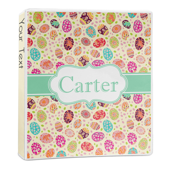 Custom Easter Eggs 3-Ring Binder - 1 inch (Personalized)