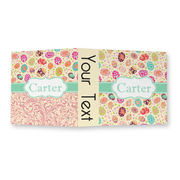 Easter Eggs 3 Ring Binders - Full Wrap - 2" - OPEN OUTSIDE