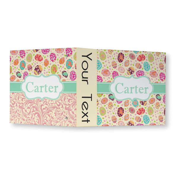Easter Eggs 3 Ring Binders - Full Wrap - 3" - OPEN OUTSIDE