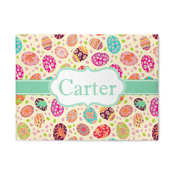 Custom Easter Eggs 5' x 7' Indoor Area Rug (Personalized)