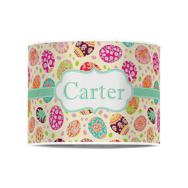 Easter Eggs 8" Drum Lampshade - FRONT (Poly Film)