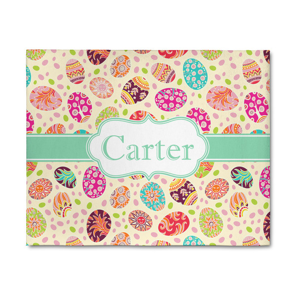Custom Easter Eggs 8' x 10' Patio Rug (Personalized)