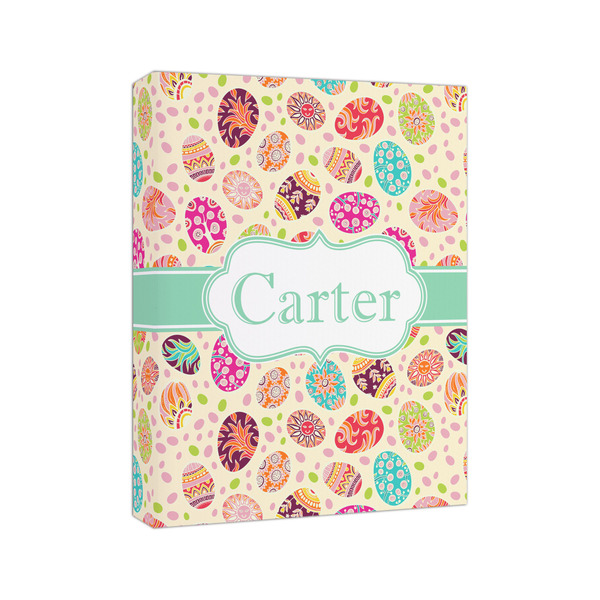 Easter Eggs 8x10 - Canvas Print - Angled View