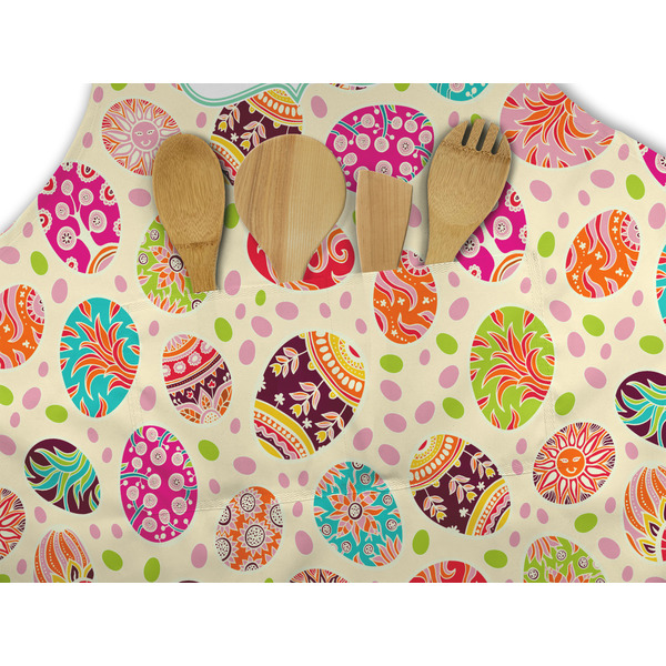 Easter Eggs Apron - Pocket Detail with Props
