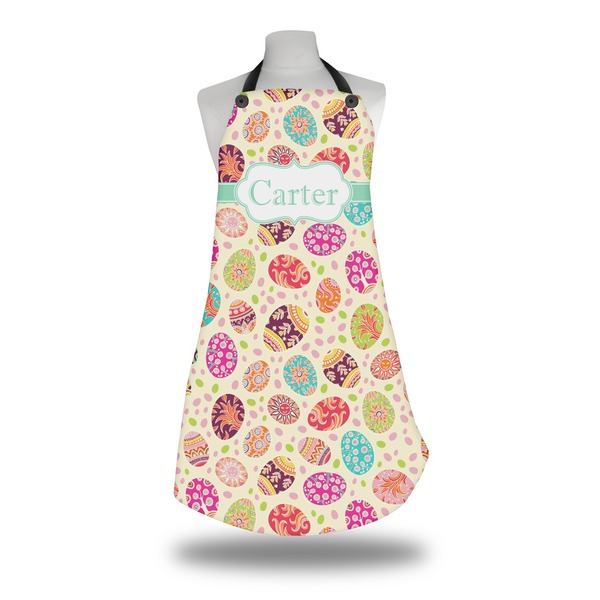 Custom Easter Eggs Apron w/ Name or Text