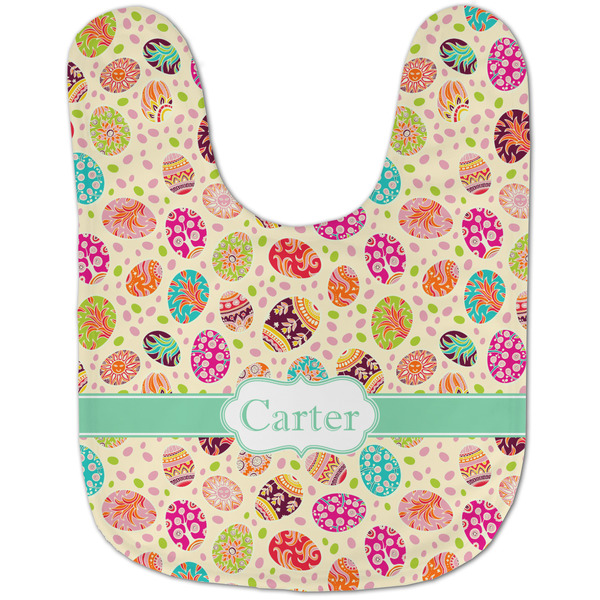 Easter Eggs Baby Bib - AFT flat
