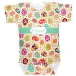 Easter Eggs Baby Bodysuit 0-3 (Personalized)