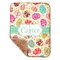 Easter Eggs Sherpa Baby Blanket - 30" x 40" w/ Name or Text