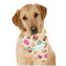 Easter Eggs Dog Bandana Scarf w/ Name or Text