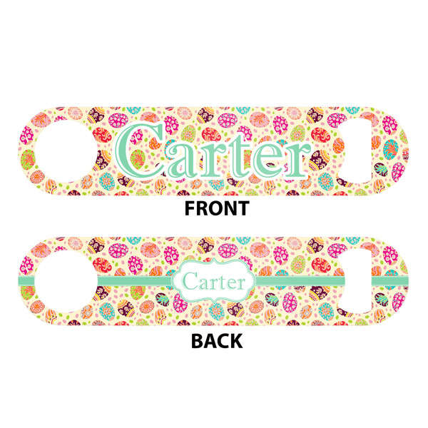 Easter Eggs Bar Bottle Opener - White - Approval