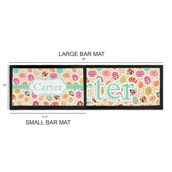 Easter Eggs Bar Mats - Sizing Chart