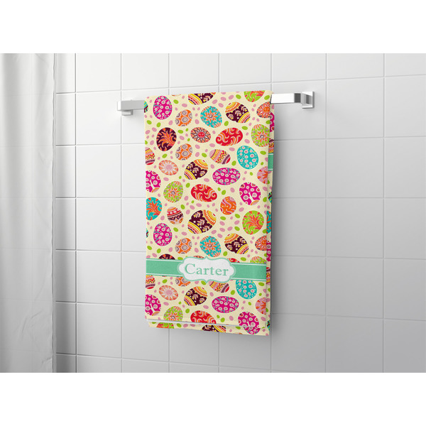 Easter Eggs Bath Towel - LIFESTYLE