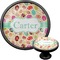 Easter Eggs Cabinet Knob (Black) (Personalized)