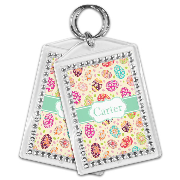 Easter Eggs Bling Keychain - MAIN