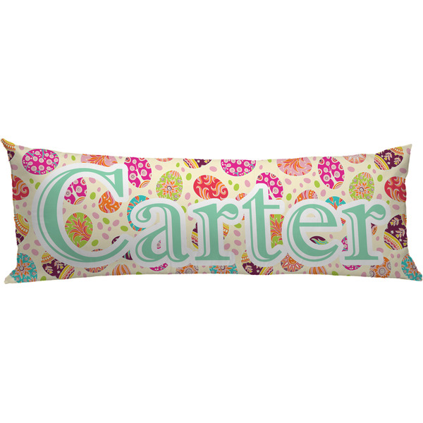 Custom Easter Eggs Body Pillow Case (Personalized)
