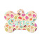 Easter Eggs Bone Shaped Dog ID Tag - Small (Personalized)