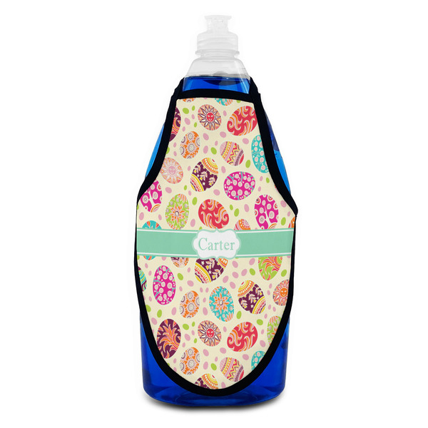 Easter Eggs Bottle Apron - Soap - FRONT