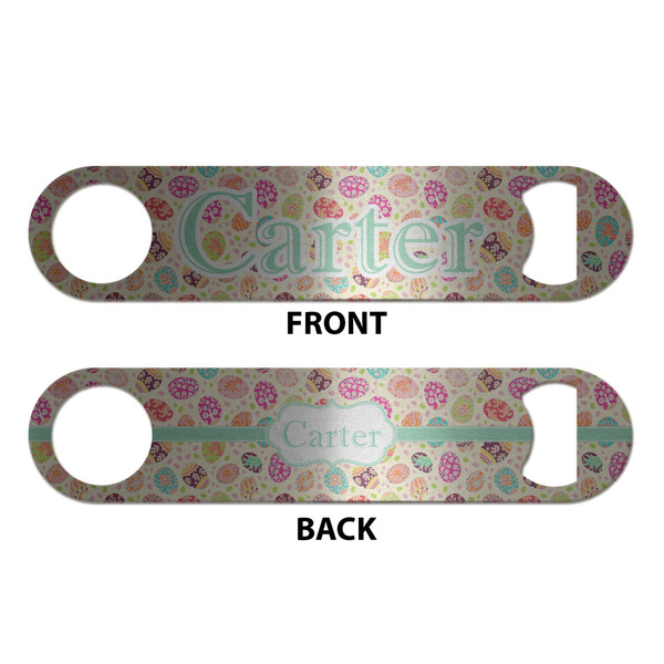 Easter Eggs Bottle Opener - Front & Back