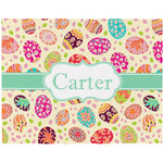 Easter Eggs Woven Fabric Placemat - Twill w/ Name or Text