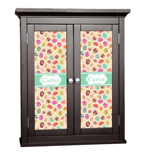 Custom Easter Eggs Cabinet Decal - Large (Personalized)