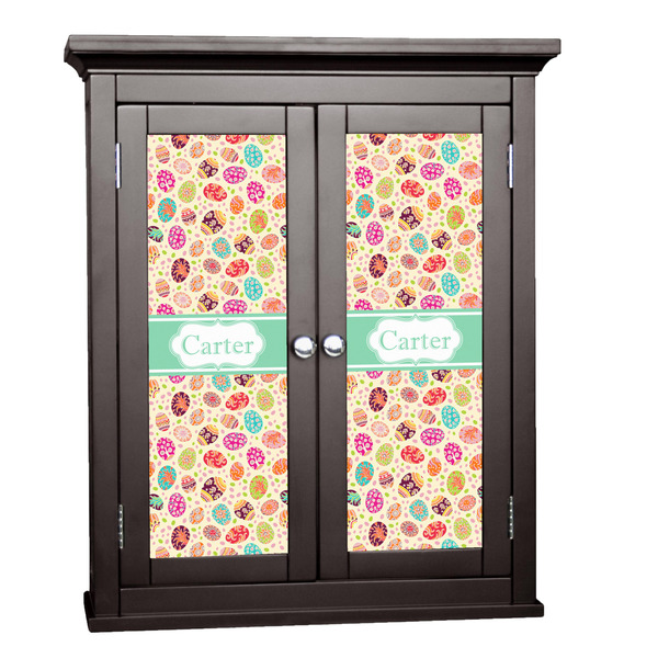Custom Easter Eggs Cabinet Decal - Medium (Personalized)