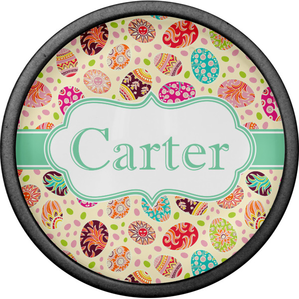 Easter Eggs Cabinet Knob - Black - Front