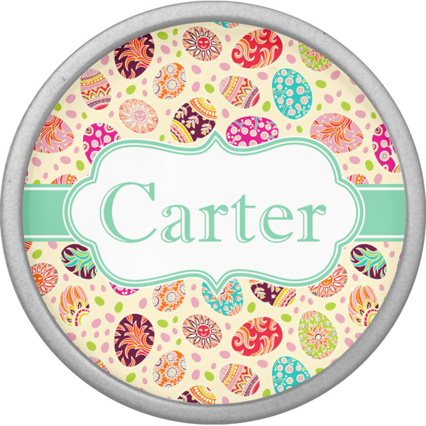 Easter Eggs Cabinet Knob - Nickel - Front