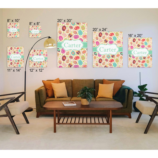Easter Eggs Canvas Prints - Multiple Sizes
