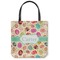 Easter Eggs Canvas Tote Bag - Large - 18"x18" (Personalized)