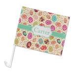 Easter Eggs Car Flag - Large (Personalized)