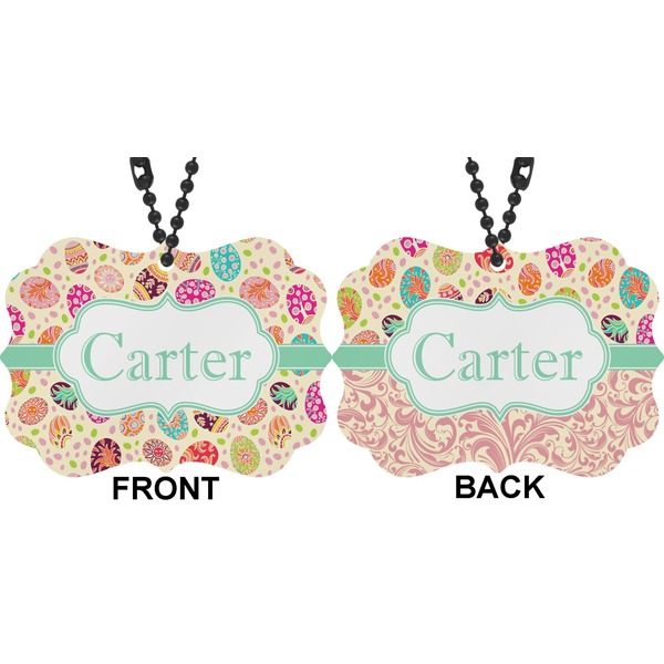 Easter Eggs Car Ornament (Approval)