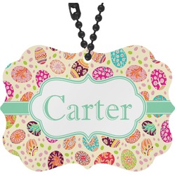 Easter Eggs Rear View Mirror Charm (Personalized)